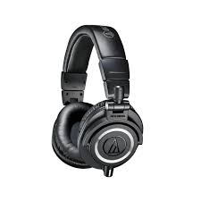 Audio Technica ATH-M50X Professional Monitor Headphones - Hitam